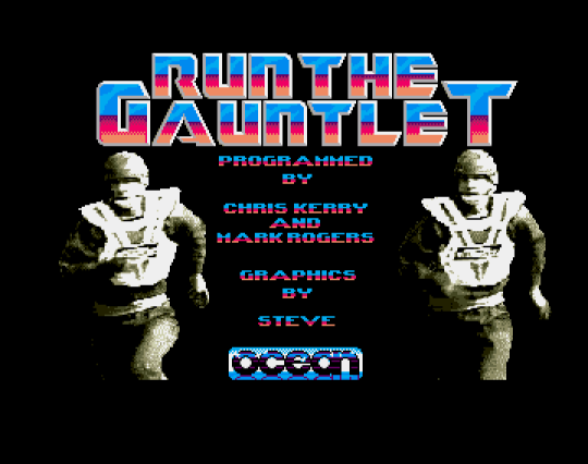 Run the Gauntlet Title Screen